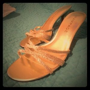 Rampage sparkly heel